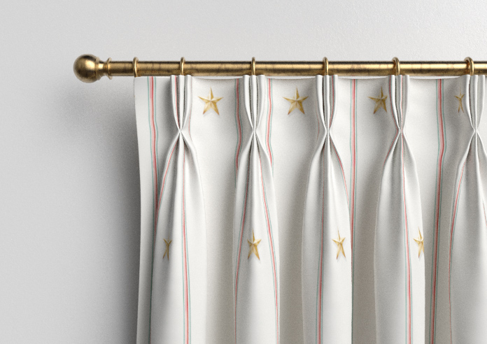 Merrily, Merry Stripy Fairground - Made to Measure Curtains - Image 11